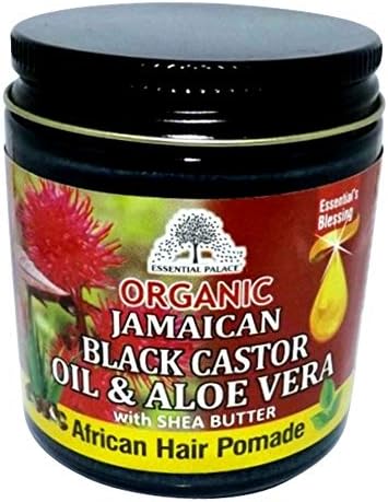 Organic Black Castor Oil & Aloe Vera with Shea Butter 4oz