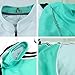 Womens Cycling Jersey Short Sleeve Ladies Bike Shirt Cycle Tops with Pockets Full-Zip Green