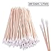 Sealive 400pcs Wooden Cotton Swab Sticks Kit - Includes Short and Long Cotton Swabs For Cotton Pads And Rounds - Cotton Tipped Applicator Sticks With Handles For Gun jewelry Makeup Ear Cleaning