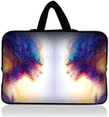 HYAIT Colorful Laptop Notebook Netbook Soft Neoprene Sleeve Bag Case for Apple Macbook Pro Air 13" &amp; Most 13 12 Inch Laptop Ultrabook Chromebook Laptop Notebook PAD - GAZE