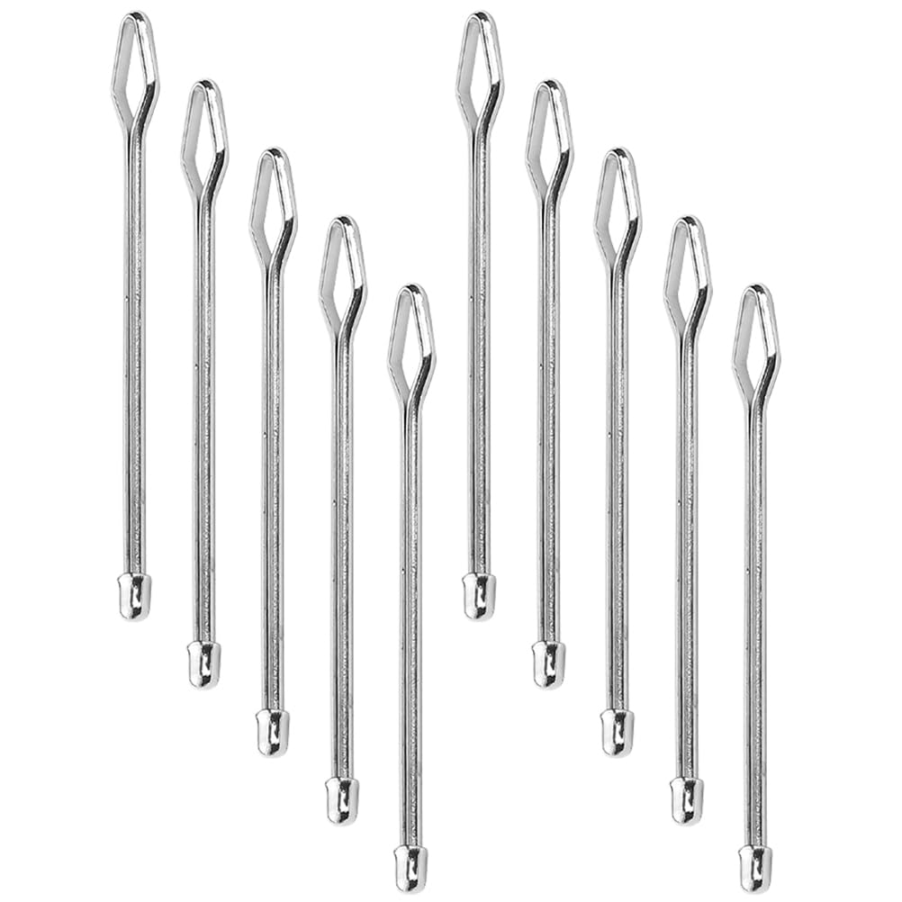 TOPPERFUN 10pcs Drawstring Threader Clips for Sewing Compact Lightweight Sewing Tool for Easy Threading of Pants Hoodies Swim Trunks for Home Travel Use
