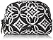 Vera Bradley Women's Cotton Medium Zip Cosmetic Makeup Organizer Bag, Concerto, One Size