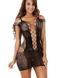 Mini vestido de malla para dama