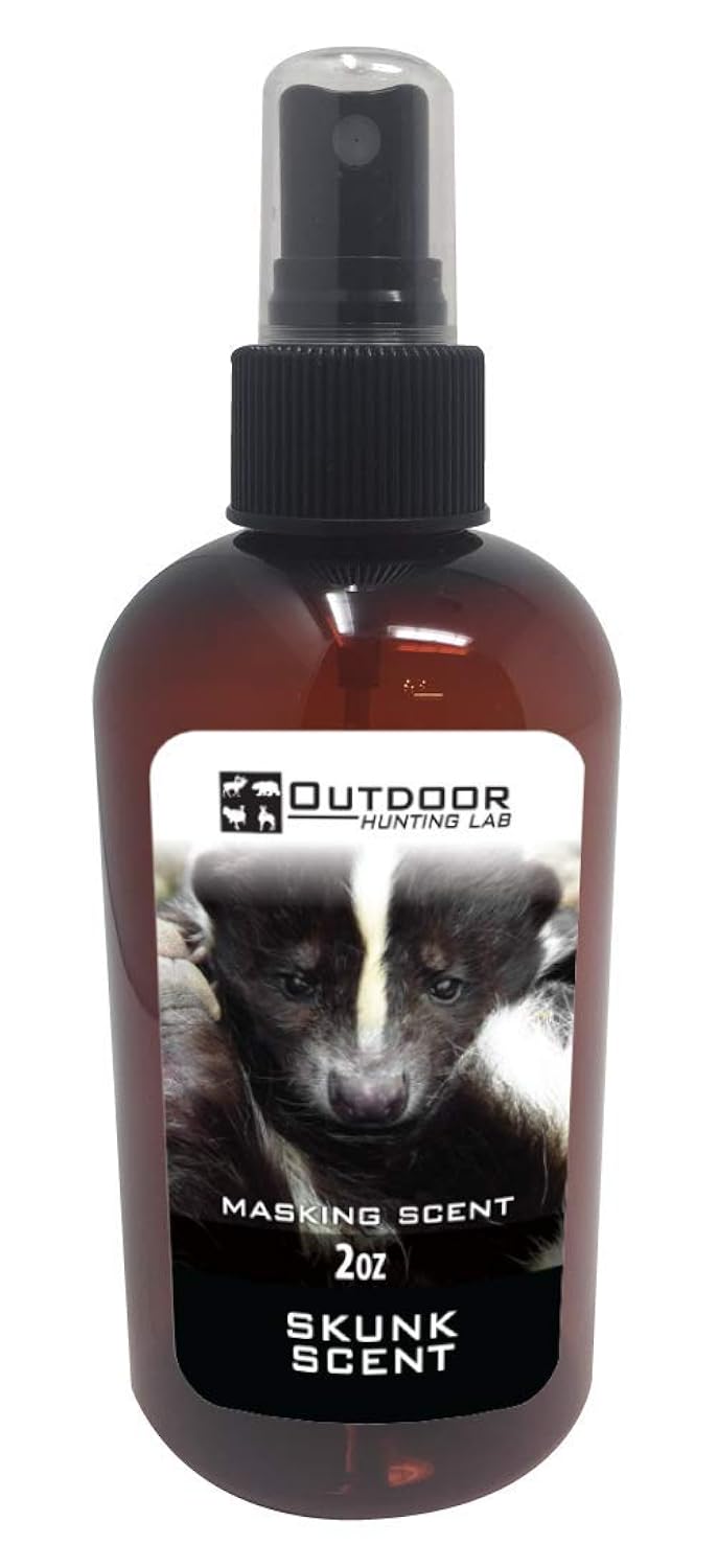 Outdoor Hunting Labs Skunk Urine Scent Spray, Skunk Cover Scent, Killer