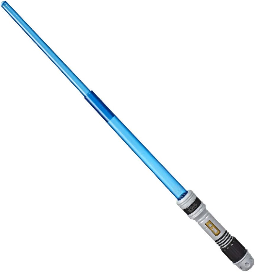 Star Wars Level 1 Blue Lightsaber Toy with Light-Up Extendable Blade - Image 3