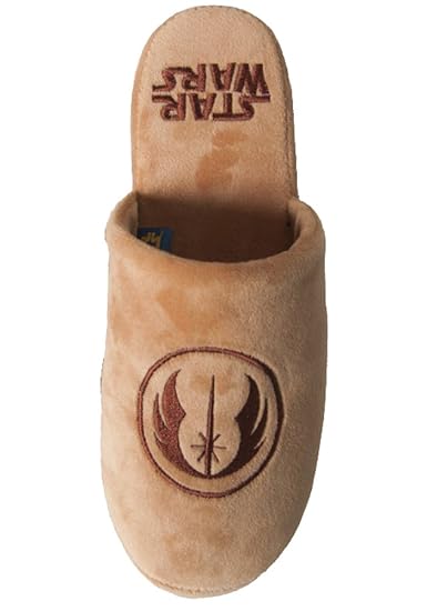Star Wars Jedi Plüsch Pantoffeln Slipper Hausschuhe braun