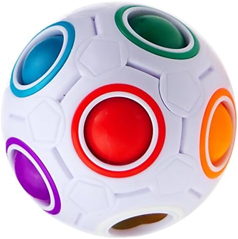 Rainbow Magic Ball, LSMY Speed Cube Pop Fidget Toy