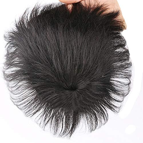 部分ウィッグ メンズ ヘアピース 新作製品 世界最高品質人気 16cm 18cm 男子 人毛100 増毛 薄毛 前髪付き 白髪隠れ 頭頂部ヘアピース