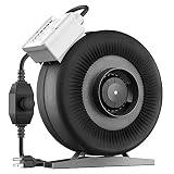 VIVOSUN 4 Inch 203 CFM Inline Duct Ventilation Fan with Variable Speed Controller