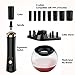 Makeup Brush Cleaner, Clean and Dry All size Makeup Brushes in Seconds by Sokvin (Pink)