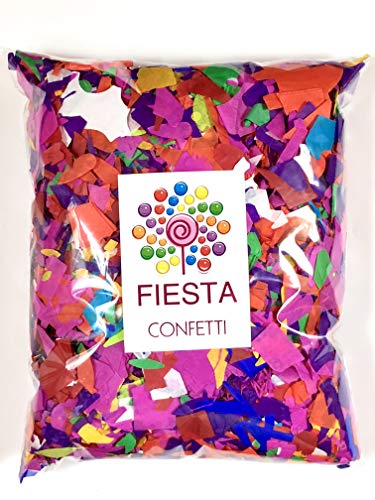 Fiesta Confetti.Value Colorful Tissue Paper Confetti. Jumbo Bag .95lb/425gr. Party Supplies Item - Thumbnail 4