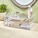 STORi 2-Pack Premium Quality Large Stackable Cosmetic Storage and Makeup Palette Organizer Drawer | Audrey Collection