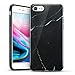 ESR iPhone 8 Case, iPhone 8 Marble Case, Slim Soft Flexible TPU Marble Pattern Cover for The iPhone 8/7(Black Sierra)