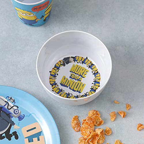 Zak Designs Dinnerware Set Includes Plate, Bowl, and Tumbler BPAFree