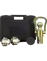 B & W gnxa2061 OEM Puck sistema de cuello de cisne, bola y cadena de seguridad Kit para GM, Ford, Nissan