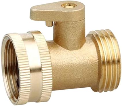 FzJs-J-in 3/4 pulgadas manguera de jardín válvula de bola de cierre de