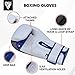RDX Boxing Gloves for Training & Muay Thai - Maya Hide Leather Mitts for Fighting, Kickboxing, Sparring - EGO Glove for Punch Bag, Focus Pads, Thai Pad, Grappling Dummy and Double End Ball Punching