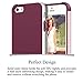 Ailun Phone Case for iPhone 5s,iPhone SE, iPhone 5, Soft TPU Bumper& Solid PC Frame,Slip-Proof Back,Shock-Absorption&Anti-Scratches,Fingerprints&Oil Stains, Protective Back Cover [Purple]