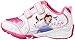 Disney Sofia the First Athletic Sneaker, White/Pink, 11 M US Little Kid