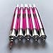 Microblading Hand Tool 5Pcs Double Head Round Shading Needle and Flex Blades Manual Microblade Needle Handle - QMYBrow