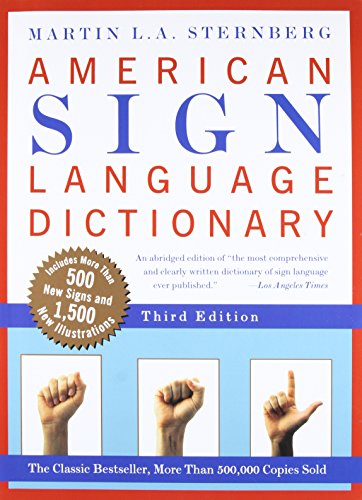 American Sign Language Dictionary, Third Edition