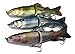 7in Glide Bait Swimbait - Multiple Colors - Jointed Trout Gizzard Threadfin Shad Fishing Lure - Bass Musky Or Pike - Affordable for Beginners