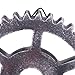 Jili Online 12cm Rustic Industrial Wooden Wall Hanging Gear Home Shop Art Craft Decor #C