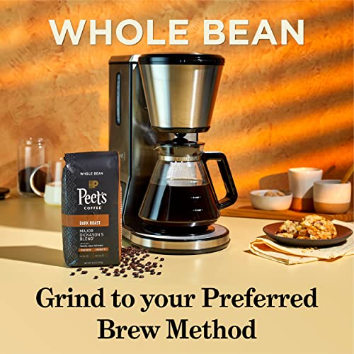 Peet's Coffee, Medium Roast Whole Bean Coffee Organic Alameda Morning