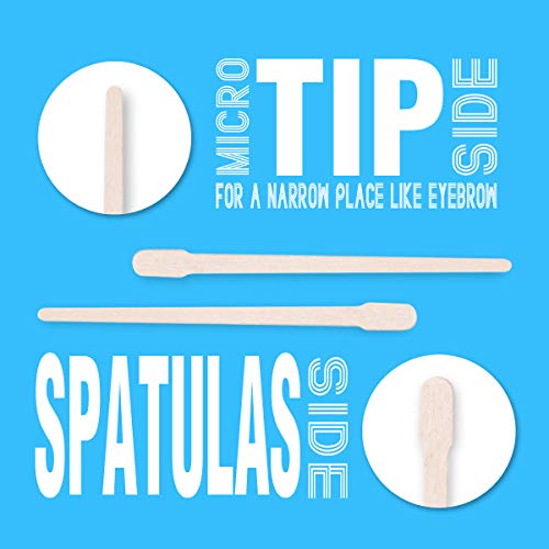 Wax Warmer, AVAII Hair Removal Eyebrows Waxing Kit Target For Facial Lip Chin with 18pcs Hard Wax Men Women