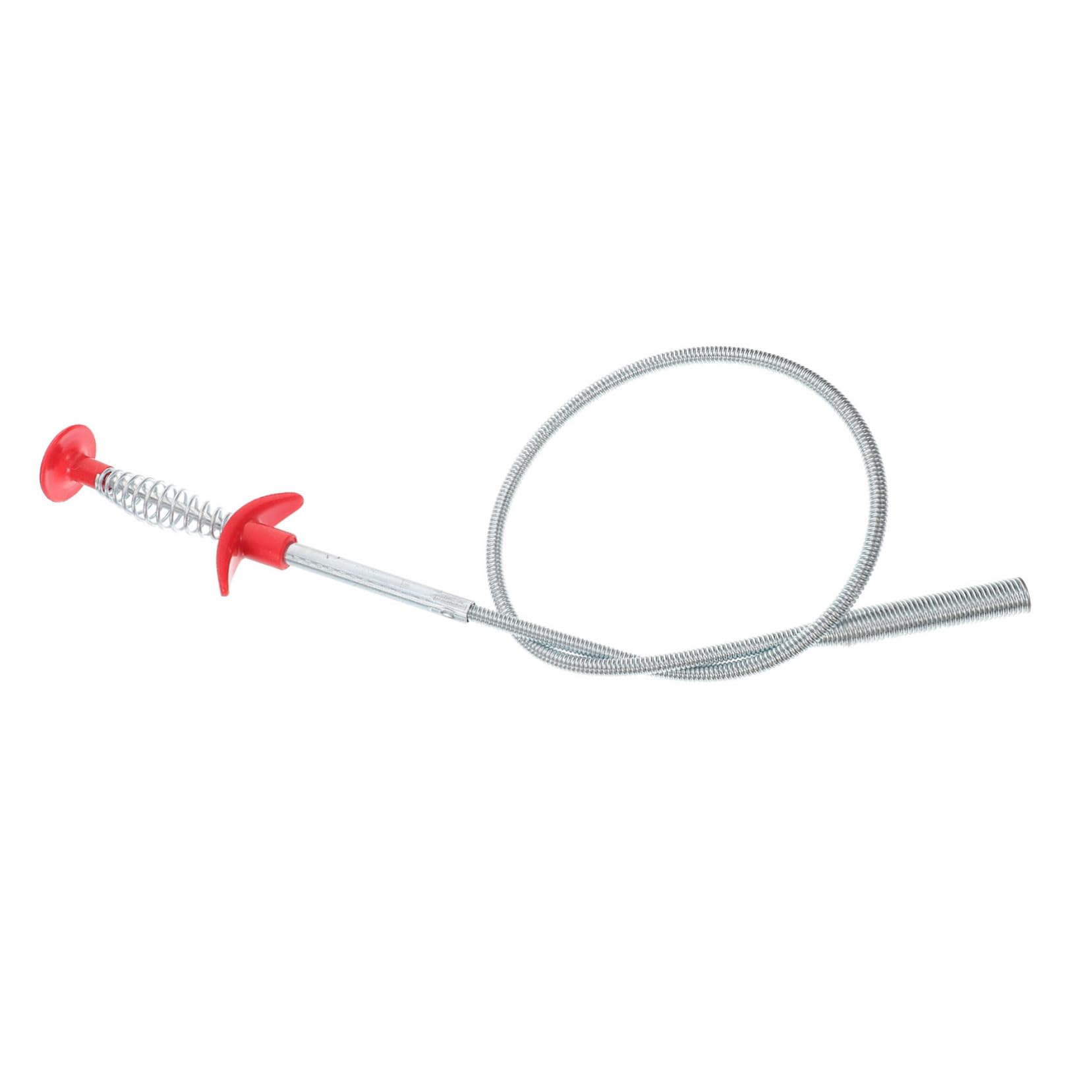 柔軟な排水口クリーナー 管詰まり除去ツール 髪の毛キャッチャー付き 台所浴室用排水溝掃除器具 簡単操作で詰まり解消