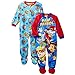 Nickelodeon Little Boys' Toddler Paw Patrol 2-Pack Fleece Blanket Sleeper, Blue, 3T