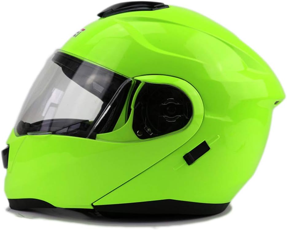 Qianliuk Motorcycle Helmet Electric Vehicle Anti-Fog Face Lift Helmet Cycling Helmet Men Black