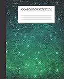 Composition Notebook: Twilight Fading Night Sky Pattern College Ruled Notebook Lined School Journal
