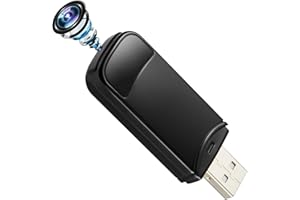 USBRMT Hidden Camera HD 1080P Camera with Motion Detection Small Surveillance Security Nanny Cams Indoor Home Office Security