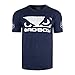 Bad Boy Men's Authentic Prime Walkout Athletic Cut T-Shirt Navy - Large