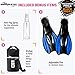Snorkelstar Full Face Snorkel Set (Mask + Fins + Anti Fog + Drybag)