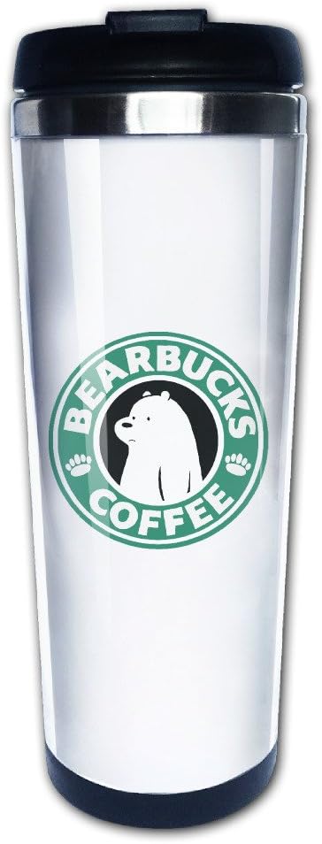 Bearbucks Coffee Ice Bear BearStack Travel Coffee Mug Water Bottle