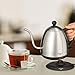 Osaka, 1 Liter Electric Quick Boil Gooseneck Water Kettle for Drip Coffee – Accurate Flow Control And Fully Stainless Steel Interior Tea Kettle - Perfect For Manually Brewed Pour Over Coffee and Tea