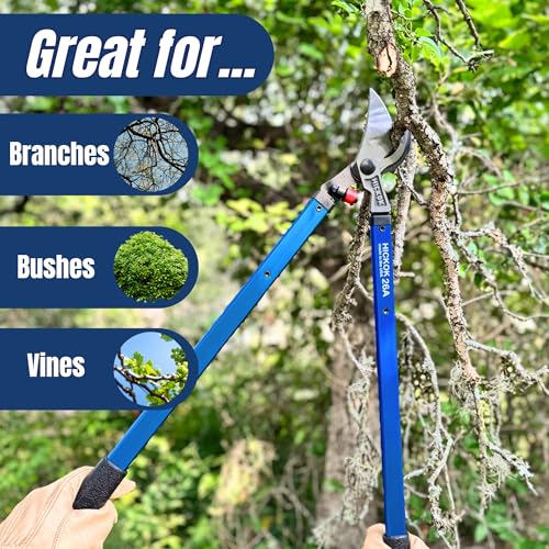 Hickok Heavy Duty Loppers for Tree Trimming – 26" Branch Cutter & photo 12