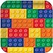 BirthdayExpress Building Blocks Dinner Plates & Napkins for 16