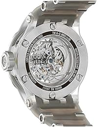Invicta 26953 - Reloj automático para hombre (acero inoxidable y silicona), color gris