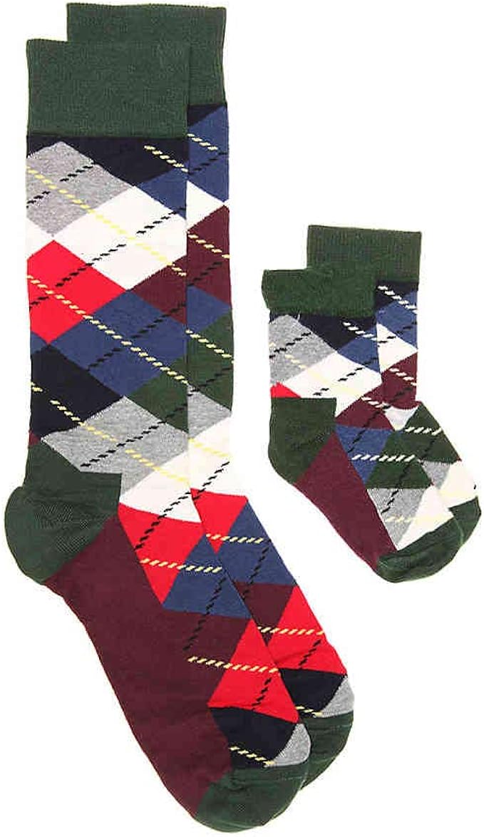 happy socks dad and baby