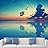 signwin Wall Mural Beach and Blue Sea Removable Self-Adhesive Wallpaper Wall Decoration for Bedroom Living Room - 66x96 inches