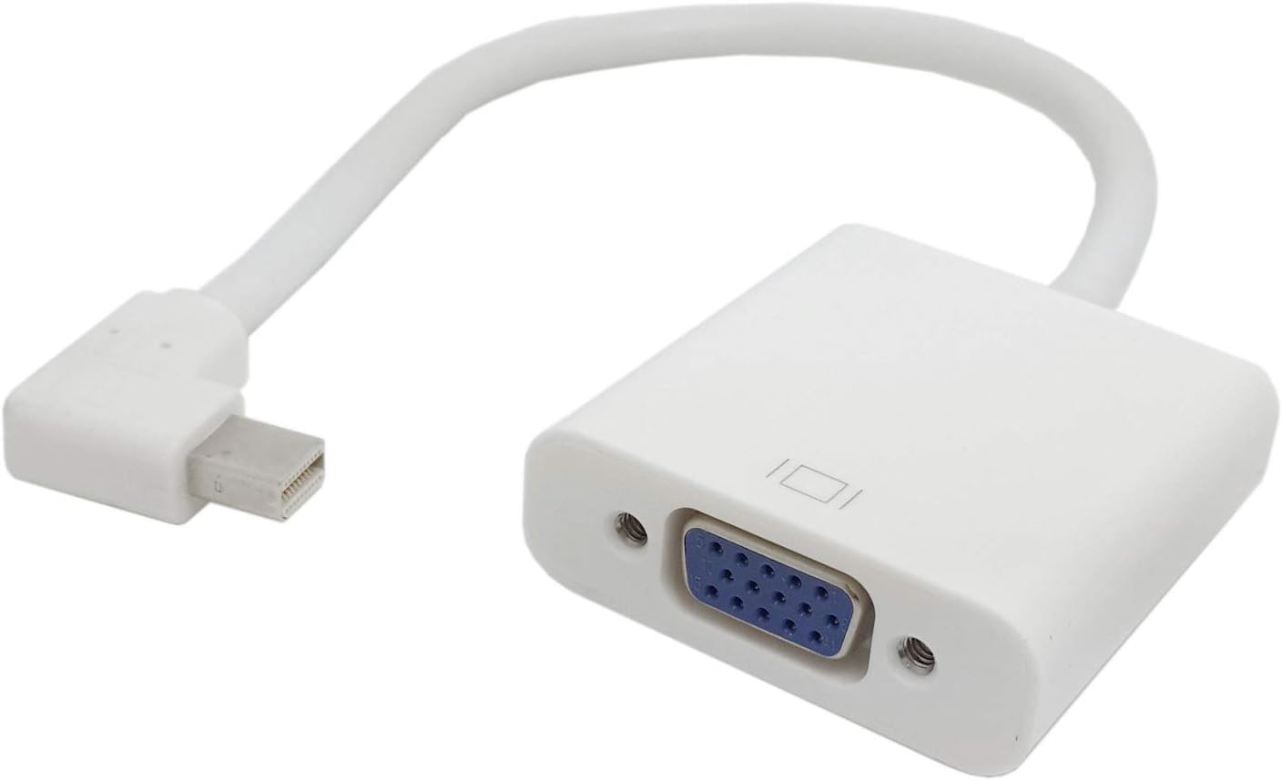 Cablecc Mini-USB-B Kabel 5m – 90° Abgewinkelt Links, Mit Ferritkern, Für Scanner & Externe Festplatten