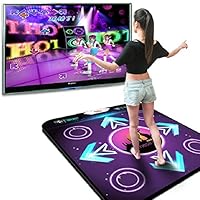 Yooha Fashion Dancing Mat Pad, Dance Revolution Non-Slip USB Dancing Step Blanket Dance Pad Compatible for PC TV AV Video Game