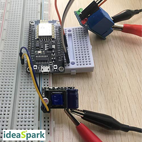 ESP8266 Smart Switch Kits Wireless Wifi Remote Control Smart Home Socket Outlet Plug with 2-Pcs 1 Channel Relay Module 110-240V to 5V Converter for Arduino IDE IoT Starter(Guidance Document Included)