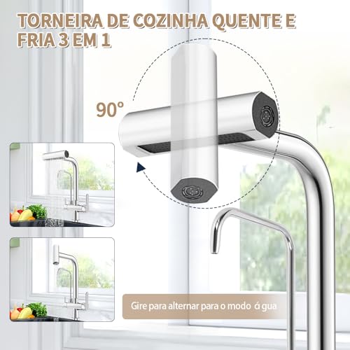 Torneira para Pia de Cozinha, Torneira de Cozinha, Torneira Cozinha Bancada, Torneira Pia Cozinha