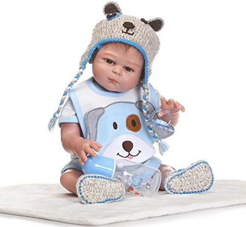 Prezzo Pinky Reborn Bambole Reborn Baby Doll Morbido Silicone Vinile Corpo Realistico Bebe Reborn Dolls Bathable Toddler Toys Regali di Compleanno (Boy) Offerte