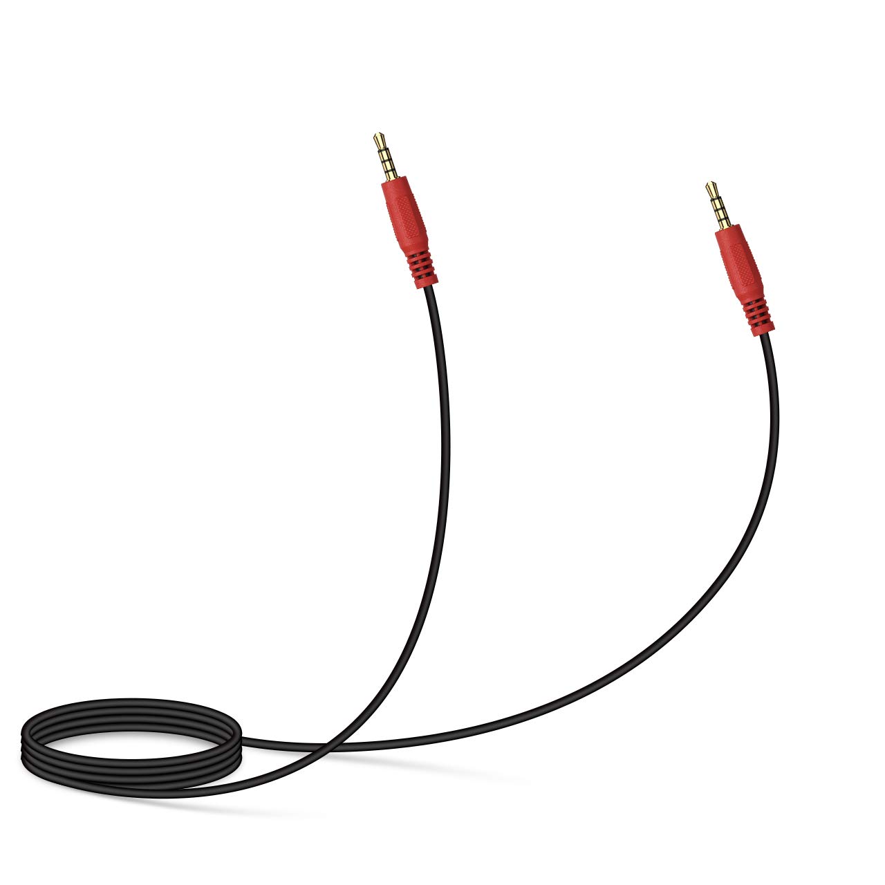 EMEET Daisy Chain Cable –3.5 mm Male to Male Stereo Audio Aux Cable, use for Luna/M2/Luna Lite Speakerphone, extensible to 118 in, Expanding Effective Meeting Space for up to 12/16 People