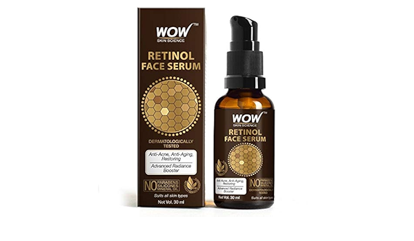 wow retinol face serum